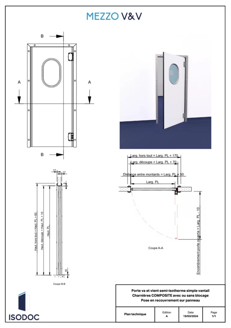 Plan technique Mezzo V&V